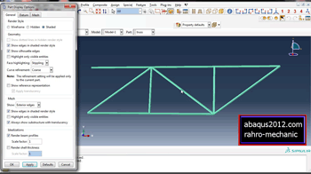 آموزش تحلیل خرپا با استفاده از نرم افزار اباکوس